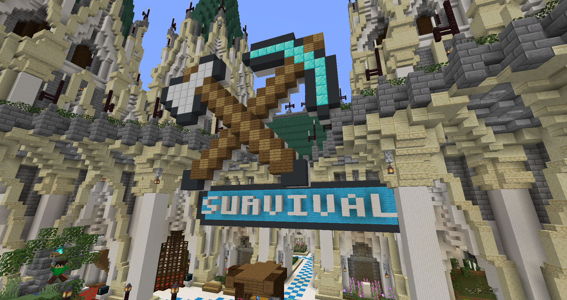 ゆるぼ ロビーサーバーにあるサバイバルサーバーの看板の改善案を募集しています できたてサーバー 猫 Dekitate Server ゆるぼ ロビーサーバーにあるサバイバルサーバーの看板の改善案を募集しています できたてサーバー 猫 Dekitate Server